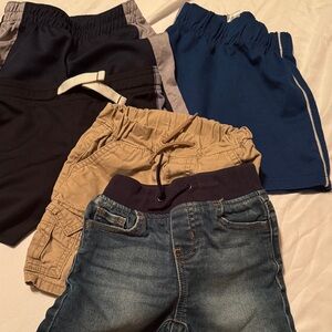 Lot of 6 Wonder Nation Swiggles Carter’s Boys Shorts Collection 2T